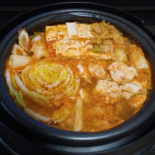 鶏キムチ鍋